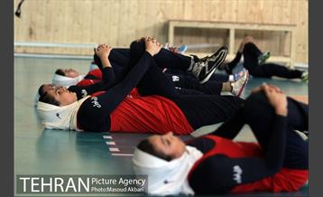 تمرین تیم ملی والیبال بانوان 26