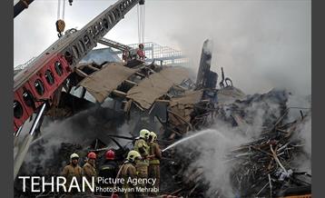 سومین روز عملیات امداد ونجات حادثه پلاسکو -5 11