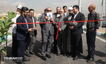 افتتاح دسترسی بزرگراه شهید سلیمانی به بزرگراه شهید یاسینی 4