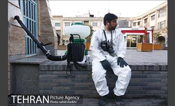 ضد عفونی و پاکسازی بازار تهران 9