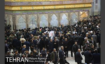 تشییع و خاکسپاری پیکر آیت الله هاشمی رفسنجانی در حرم امام (ره)‎ 25