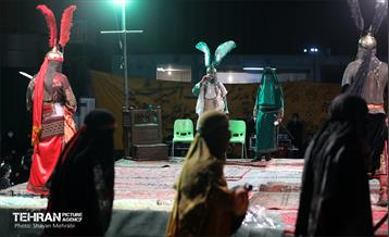مراسم تعزیه خوانی شب عاشورا 25
