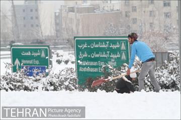 بارش برف در تهران 29