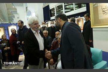 بازدید هنرمندان پیشکسوت و وزیر ارشاد از نمایشگاه قرآن 20