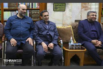دیدار شهردار تهران با تولیت اتبعه حسینی و استاندار کربلا