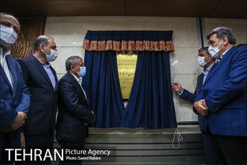 مراسم بهره برداری از ایستگاه های مترو اقدسیه و مرزداران 40