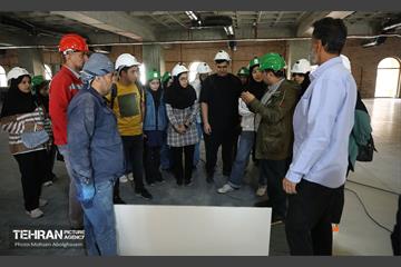 بازدید دانشجویان از پروژه خانه شهر 12