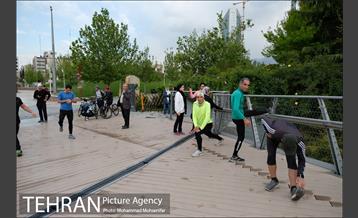 پیاده روی ۷۰۰ نفری در اراضی عباس آباد 12