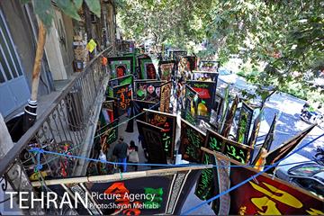 سیاهه فروشان بازارتهران در آستانه محرم 29