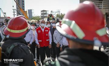 آیین گرامیداشت روز آتش نشان با حضور شهردار تهران 42