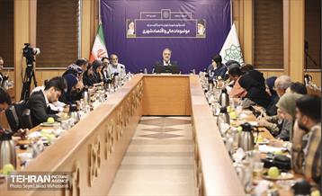 گفتگوی شهردار تهران با خبرنگاران 40