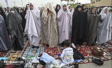 نماز عید سعید فطر در حرم حضرت عبدالعظیم حسنی (ع) 7