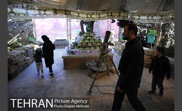 نمایشگاه دفاع مقدس در میدان بهارستان 48