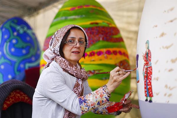 جشنواره تخم مرغ رنگی در فلکه دوم صادقیه 10