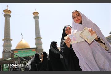 انتخابات چهاردهمین دوره ریاست جمهوری - حرم حضرت عبدالعظیم حسنی(ع) 13