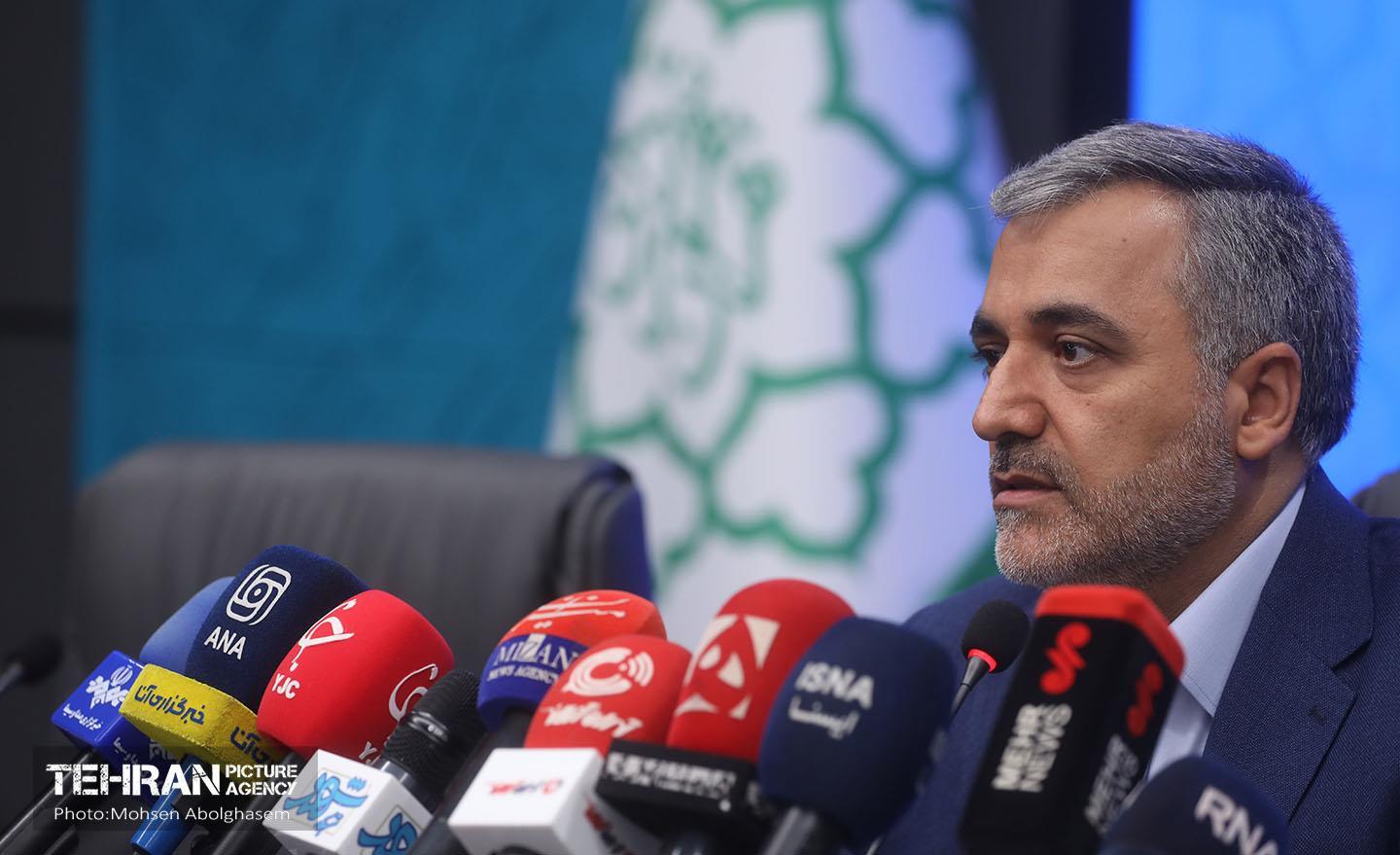 نشست خبری معاون خدمات‌شهری و محیط‌زیست شهرداری تهران 5