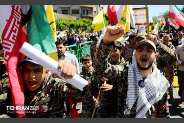 راهپیمایی وز قدس در پایتخت 34
