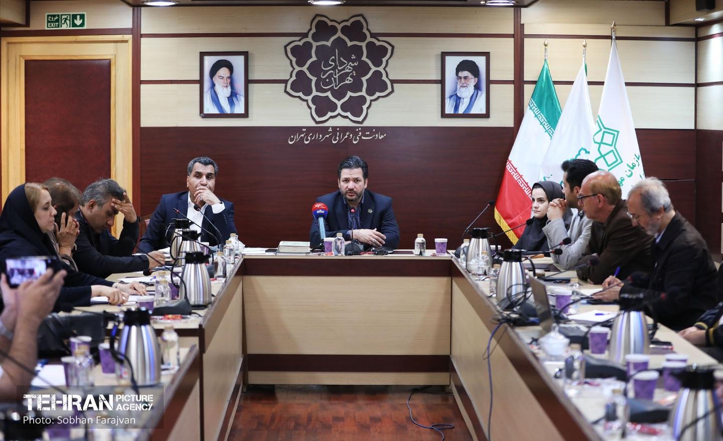 نشست خبری مدیرعامل سازمان مهندسی و عمران شهر تهران 16