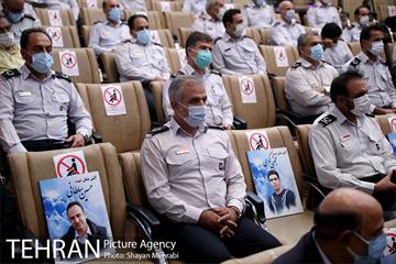 آیین تقدیر از آتش نشانان حریق پالایشگاه تهران 8