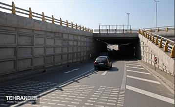 تقاطع سه سطحی بزرگراه‌های شهید نواب صفوی(شهید یارجانی) و شهید تندگویان 32