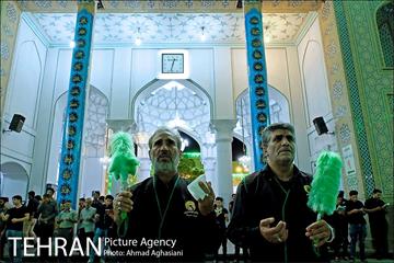 مراسم احیای شب بیست وسوم ماه رمضان درحرم حضرت عبدالظیم حسنی(ع) 23