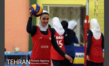 تمرین تیم ملی والیبال بانوان 7