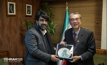 دیدار سخنگوی شهرداری تهران با سفیر سنگاپور 16