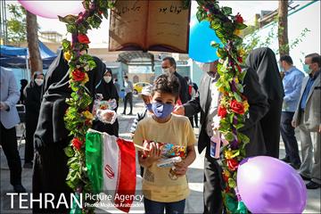 زنگ مهر در مدرسه نابینایان شهید خزائلی 16