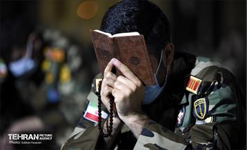 مراسم احیای شب بیست و سوم در دانشگاه افسری امام علی(ع) 31