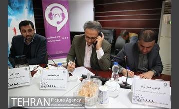 جلسه ارتباط تلفنی رییس بازرسی شهرداری با شهروندان 15