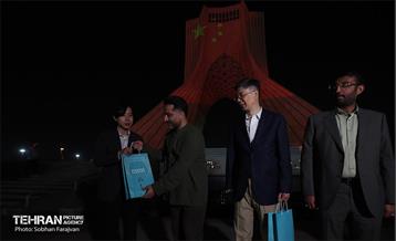 اکران ویدئو مپینگ روز ملی چین 2