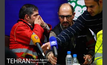 نشست خبری آتش سوزی ساختمان اداری میدان ولیعصر(عج) 18