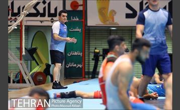 برگزاری تمرینات تیم ملی کشتی فرنگی 10