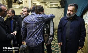 وداع با پیکر شهید «قریب رضا دارابی» 2