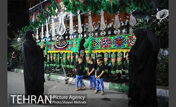 شور حسینی در خیابان گرگان 44