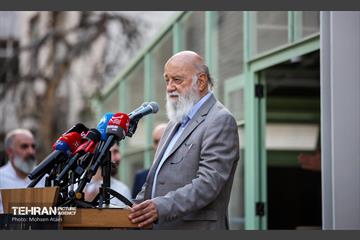 مراسم رونمایی از یادبود خبرنگاران شهید غزه در خانه روزنامه‌نگاران شهر 13
