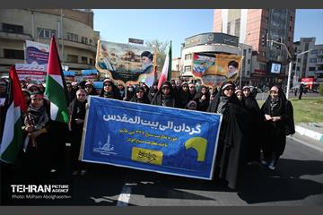 راهپیمایی روز قدس در پایتخت - 1 51