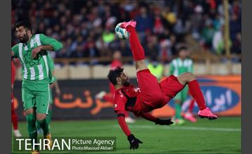 دیدار پرسپولیس و ماشین سازی در لیگ برتر فوتبال 21