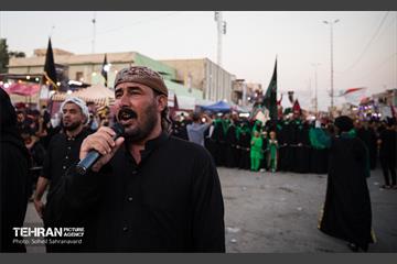 کاروان نمادین اسرای کربلا در مسیر طویریج  17