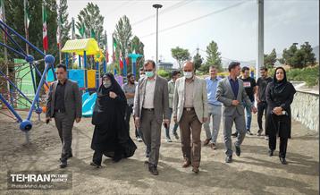 آیین بهره برداری از بوستان اوتیسم کودکان