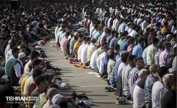 اقامه نماز عید فطر افغانستانی های اهل تسنن مقیم تهران 47