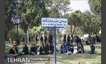 عزاداری روز عاشورا در محله دولت آباد  5