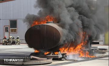 بازدید رییس مدیریت بحران کشور از مرکز آموزش آتش‌نشانی شهرداری تهران 20