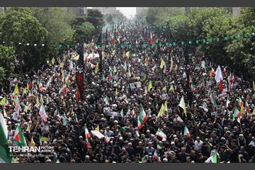 تشییع شهدای اقتدار ملی در تهران - 3  61