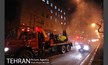 رونمایی از جدیدترین دستگاه ضدعفونی شهری 21
