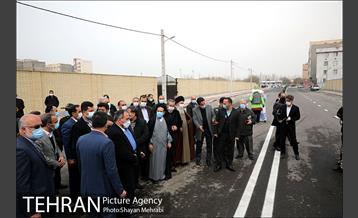آیین بهره برداری خیابان شهامت 21