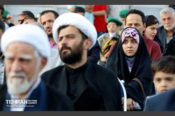 آیین نامگذاری‌ کوچه به نام شهید سالک در منطقه ۱۷