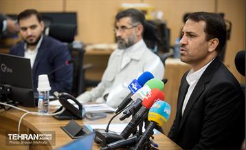 نشست خبری مدیر عامل سازمان مدیریت میادین میوه و تره بار 14