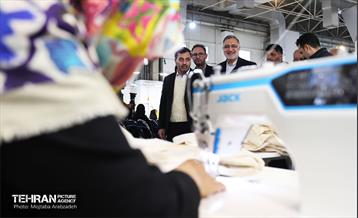 آیین افتتاح مراکز توانمندسازی کوثر و بهسازی۴۰۰معبر پایتخت 14