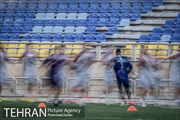 تمرین تیم فوتبال پرسپولیس تهران 5